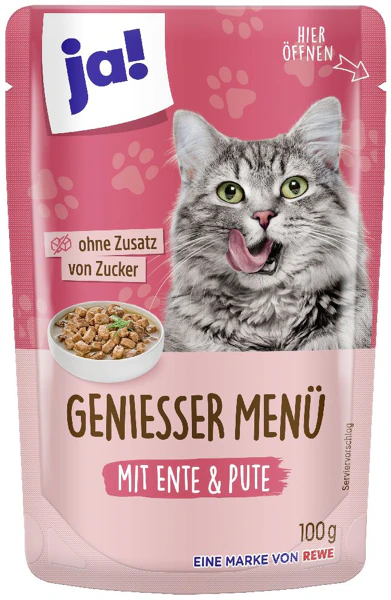 Pate canard et dinde Oui sachet 100 g