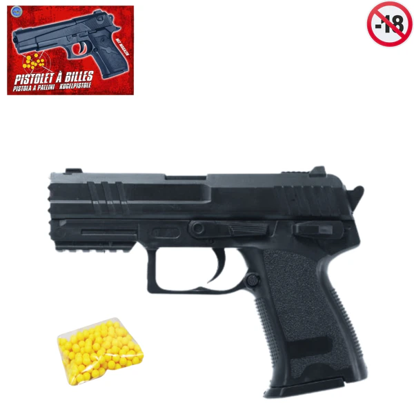 Pistolet a balles pour adulte 15 x 11 x 5 cm
