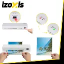 [00025417 ZEN55] Plastifieuse A4 set 4 en 1 Izoxis 25417