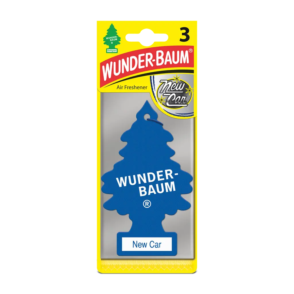 Wunder-Baum New Car - désodorisant parfum voiture neuve