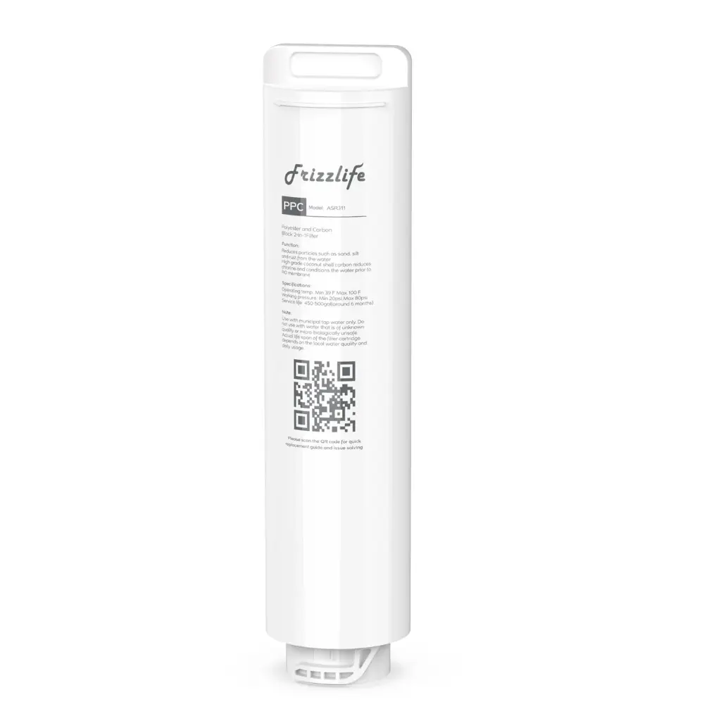 Cartouche Filtrante PP + CTO – Préfiltration Sédiments & Charbon Actif