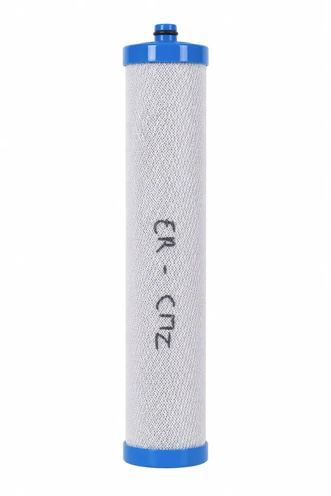 Cartouche Post-Charbon Alcaline & Reminéralisante – Calcium, Magnésium & Zinc
