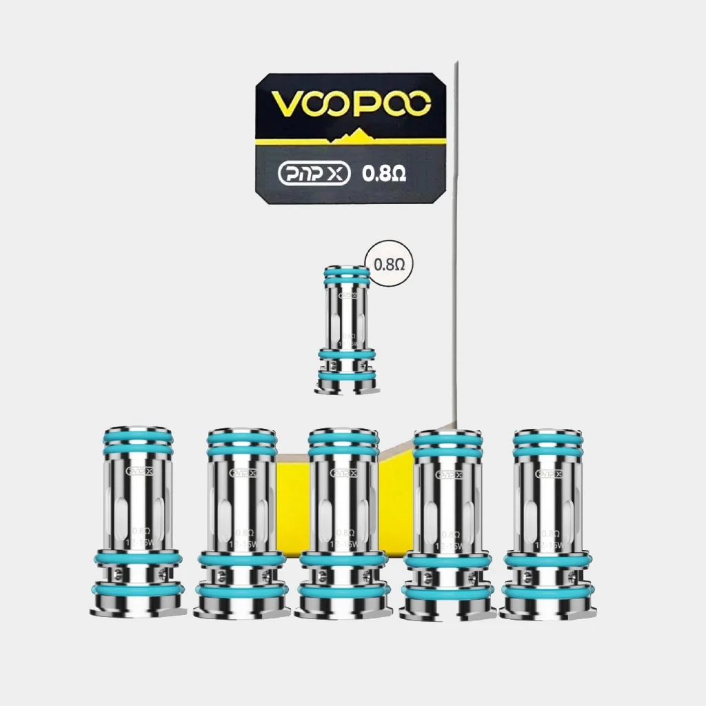Resistance PNP X / 5pcs - VOOPOO (Puissance : PNP X 0.8 Hms 12-16W)