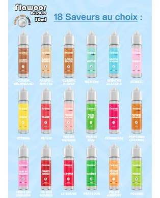 FLAWOOR  50ml - Saveur 