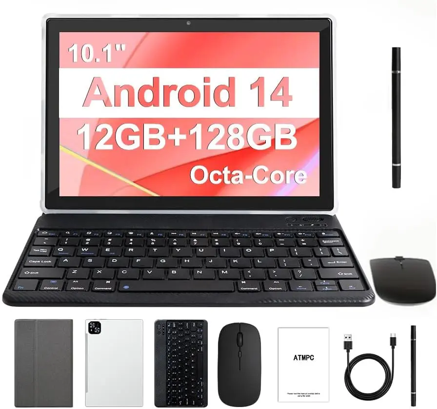 ATMPC Android 14 Tablet 10‘’ 