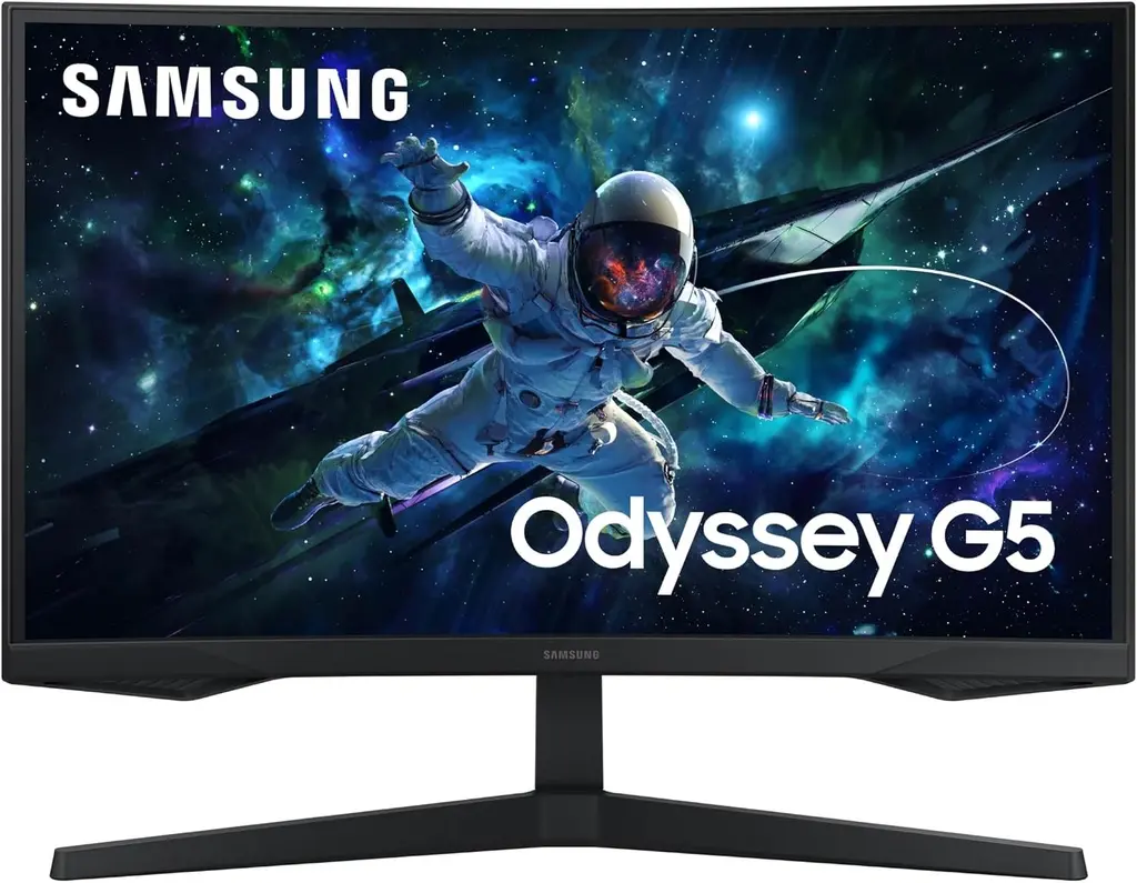 Samsung Odyssey G55C 27″ QHD 165 Hz HDR10 curved gaming monitor