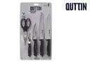 [ZEN-QT-709623] 5-piece cutlery set with black scissors