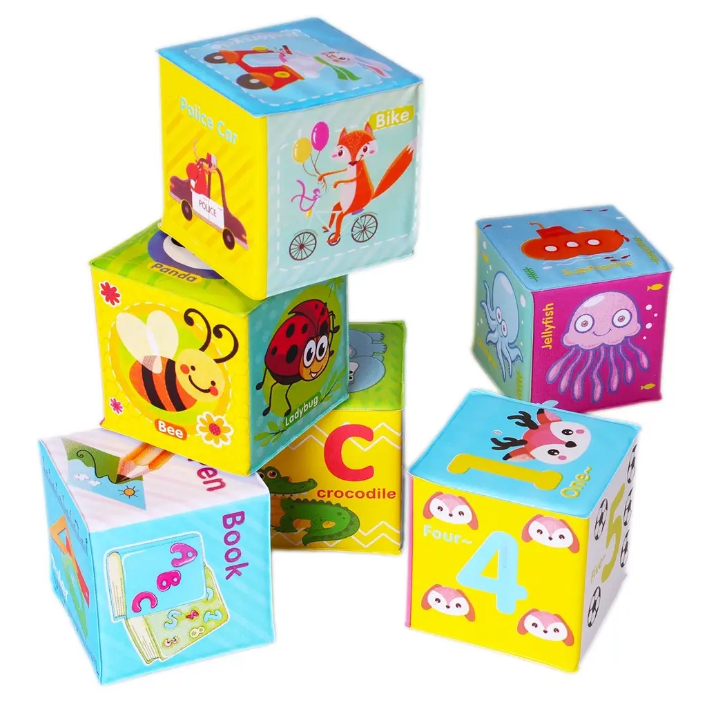 Bam bam soft blocks 6 pcs
