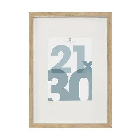 Cadre photo naturel manu 21x30 dis, beige