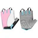 [941078 ZEN56] Gants de cyclisme enfant Spokey Piacenza, taille M, blanc/rose/bleu