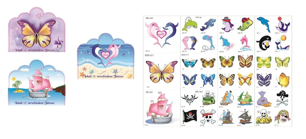 Fun Trading tattoo kit