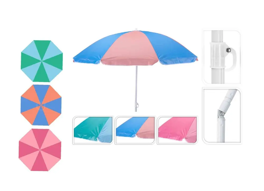 Parasol coloré 160 cm