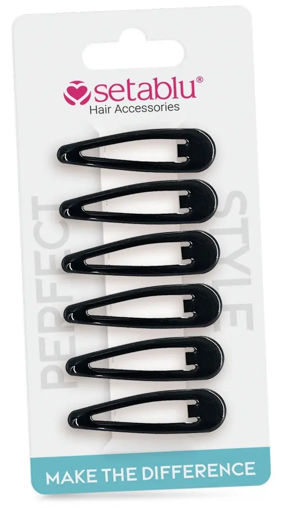 SETABLU — Classic black click clack 6 pieces