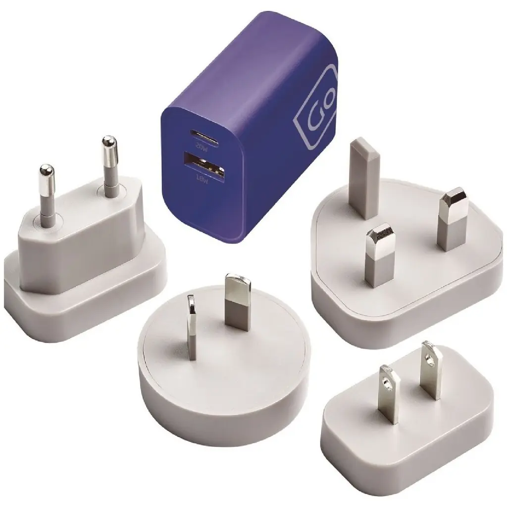 Worldwide USB-A & USB-C charger