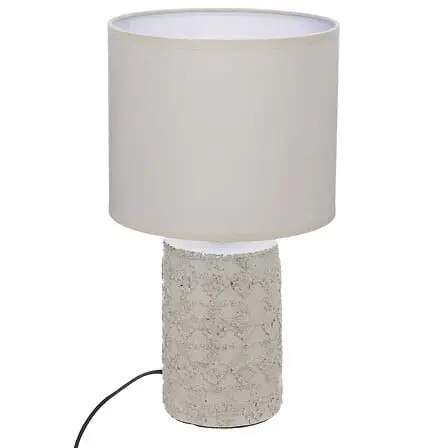 Melo iv h33 cylinder lamp, ivory