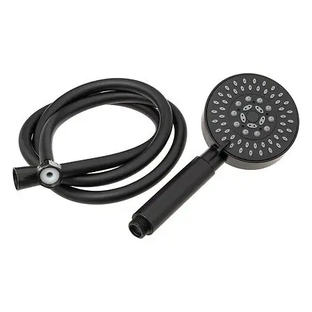 Five® — Pommeau douche 5 fonc + flex nr, noir