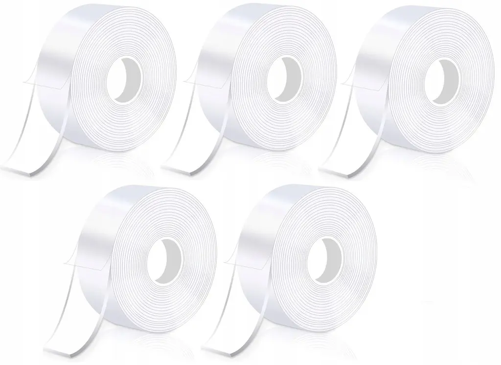 ADGO — Nano ruban double face réutilisable 3m 5pcs
