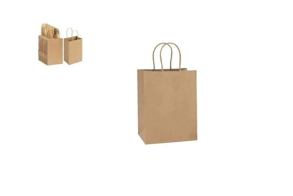 Sac cadeau papier Mini 12*15*6cm Lu-74