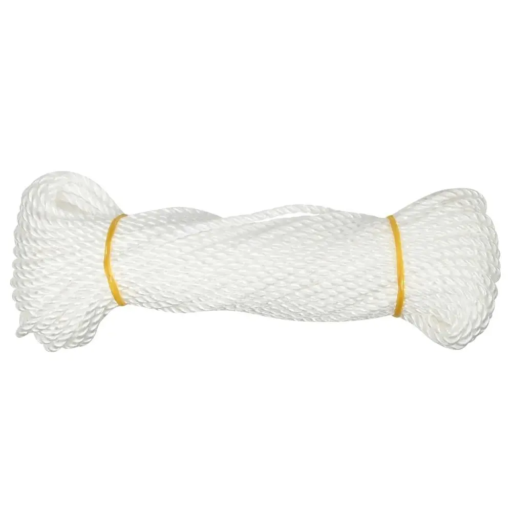 Cordon 4 mm x 25 m plis blanc