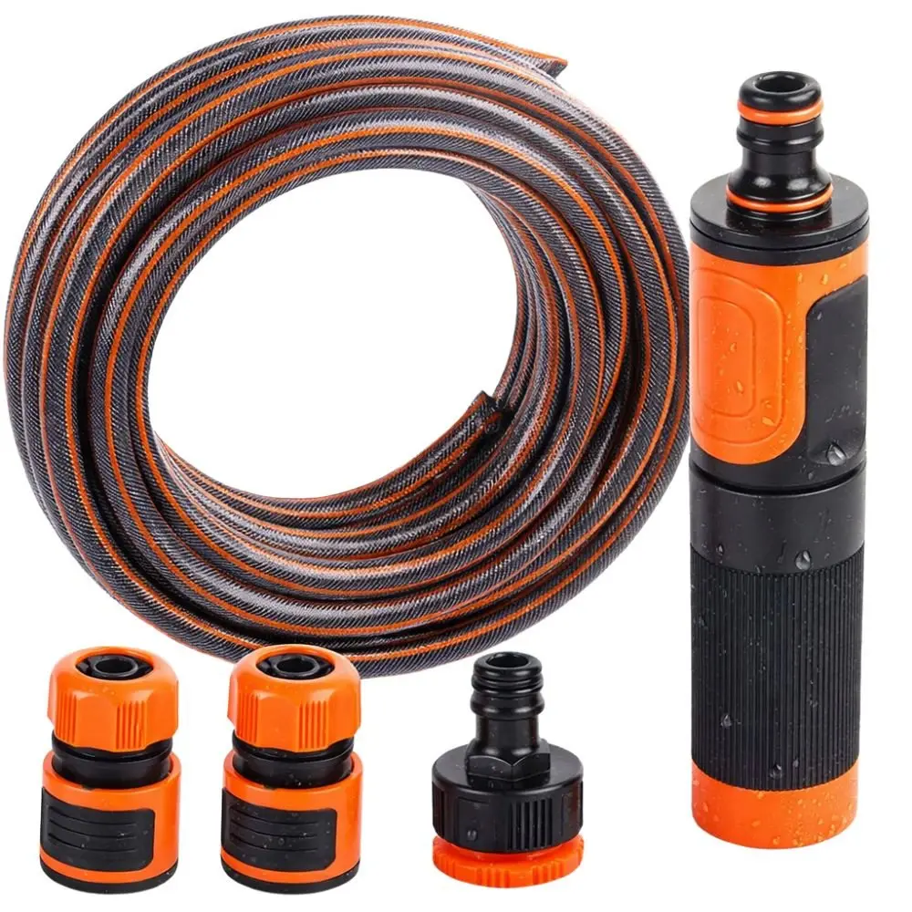 Tuyau d'arrosage caoutchouc renforcé 1/2" 30 m