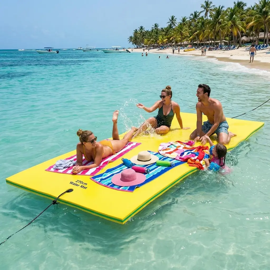 Tapis flottant Outroad 9 ft jaune