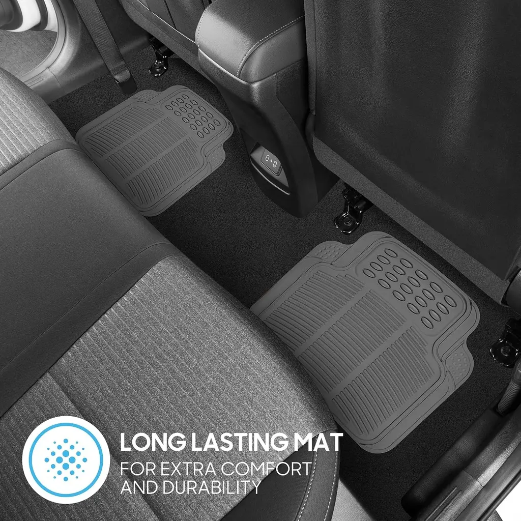BDK ProLiner Car Floor Mats 4 pcs Grey