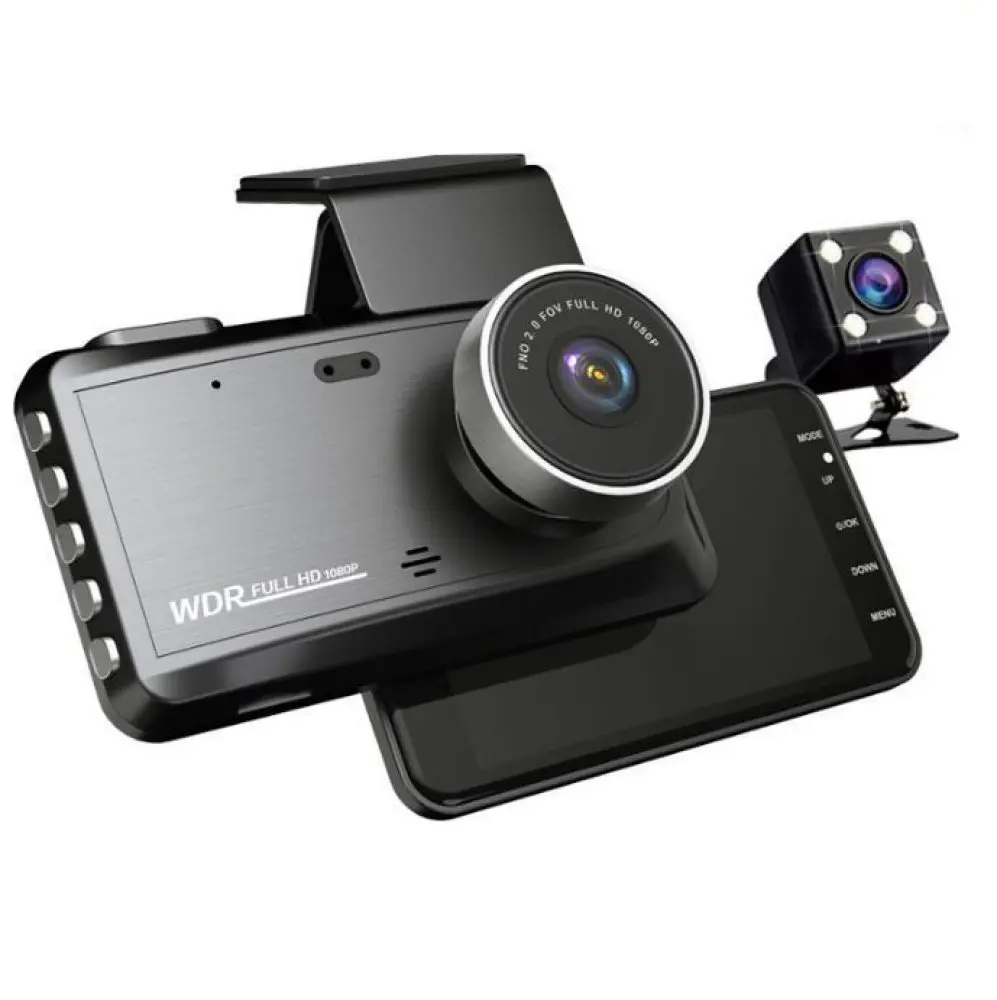P6001 dash cam with rear camera