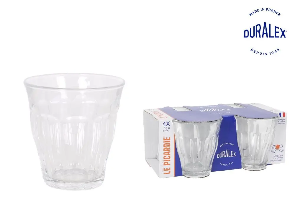 Set of 4 Picardie glasses 13 cl (130 ml)