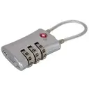 [49550-SI ZEN56] TSA combination luggage lock, silver