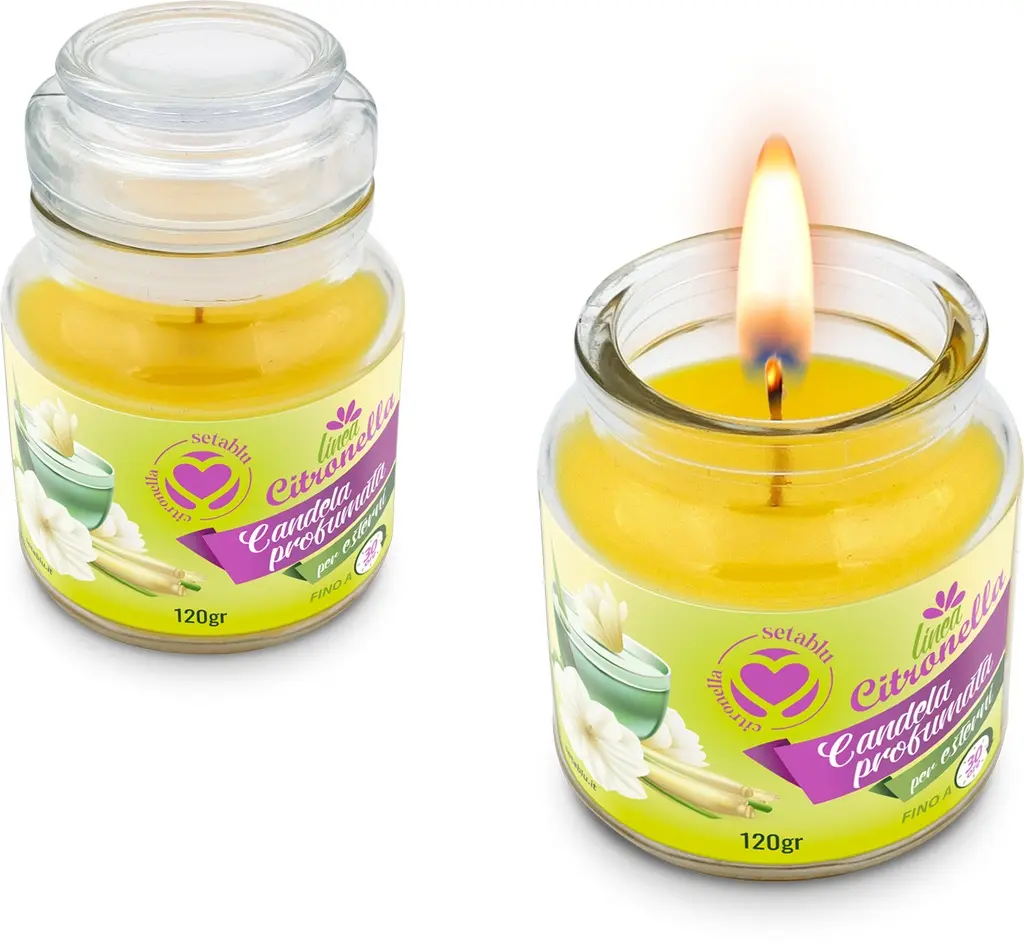Bougie à la citronnelle 120 g