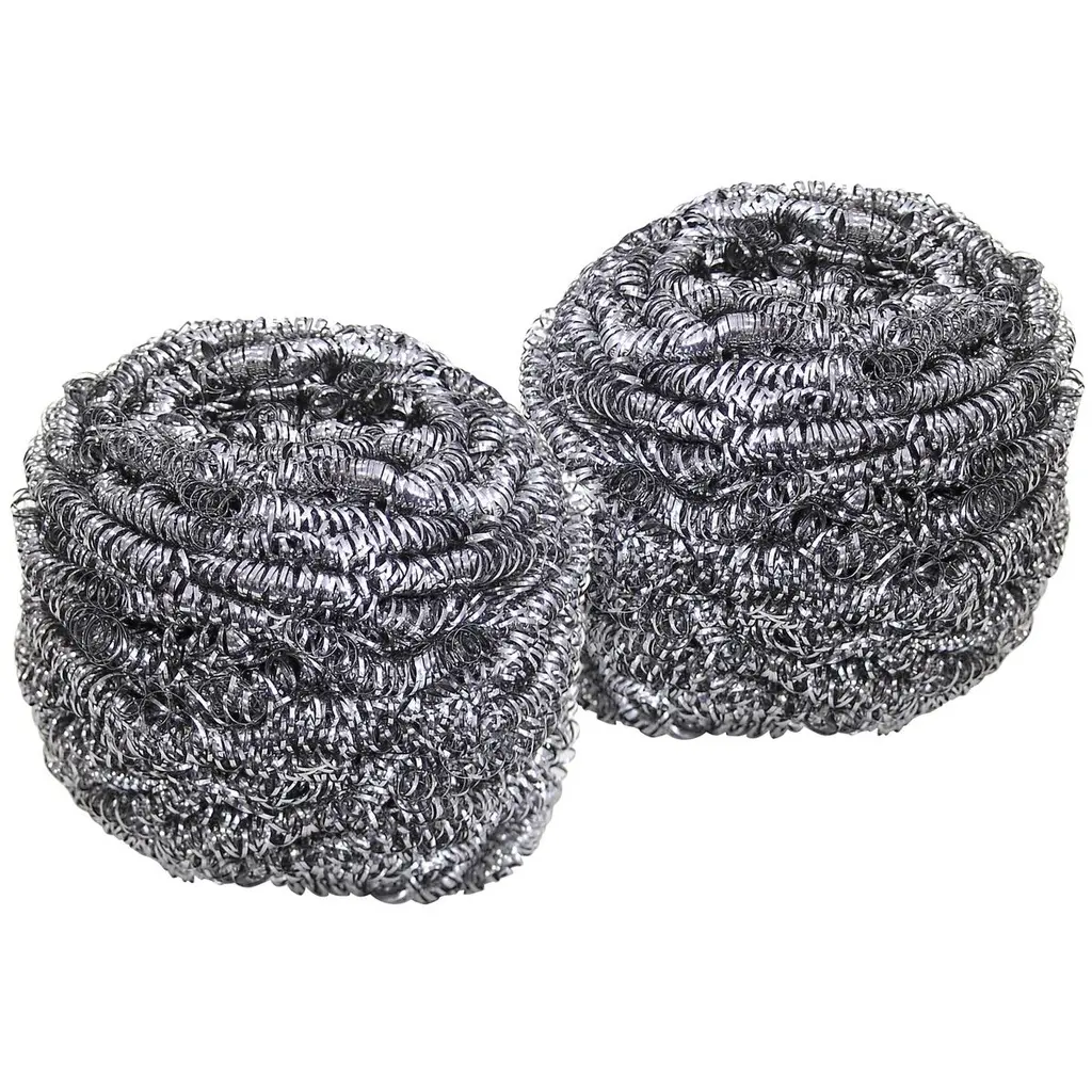 Fackelmann Tecno stainless steel scourers, set of 2