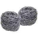 [60131 ZEN56] Fackelmann Tecno stainless steel scourers, set of 2