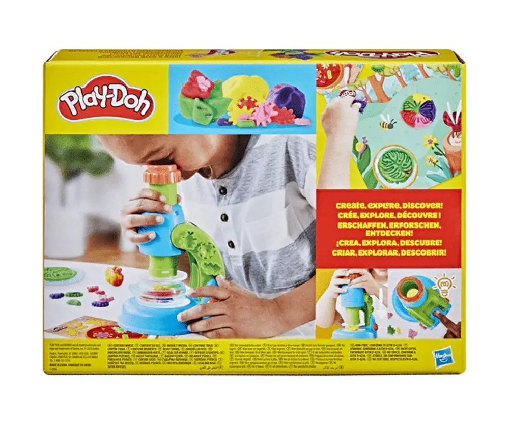 Play-Doh Light & Look Microscope playset