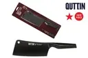 [QT-731012 ZEN56] Quttin kitchen cleaver 17.5 cm, Black Edition