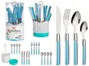 [92340 ZEN56] Kinvara 16-piece cutlery set, stainless handles
