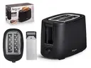 [11510 ZEN56] Grille-pain 2 fentes noir mat 750 W