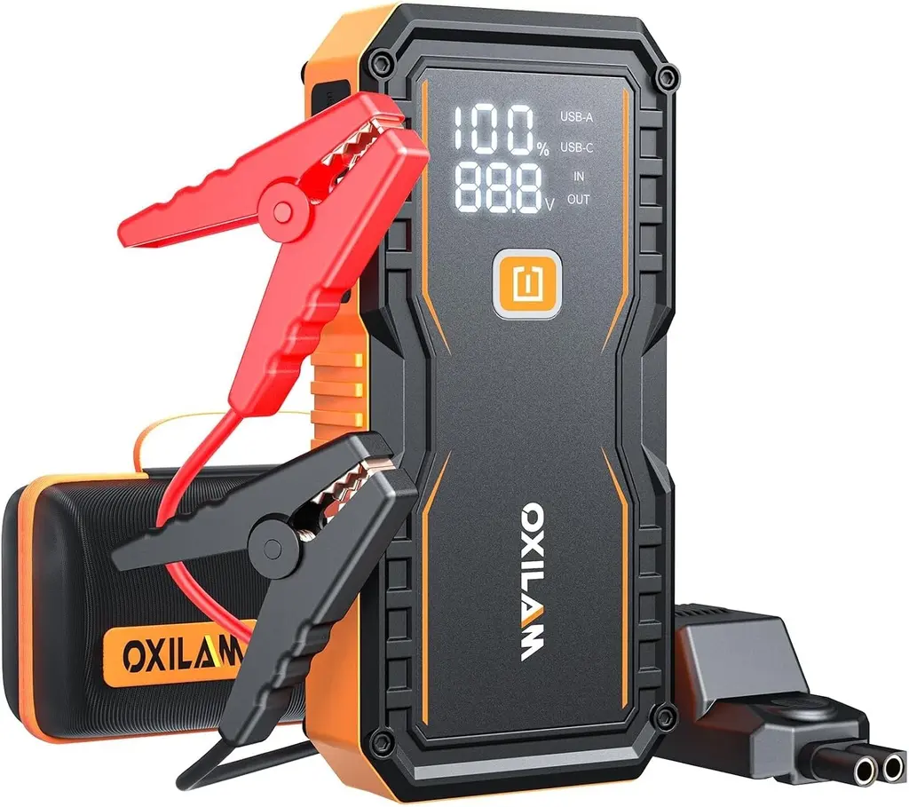 Booster démarrage voiture OXILAM Y2 12V 44,4 Wh USB-C