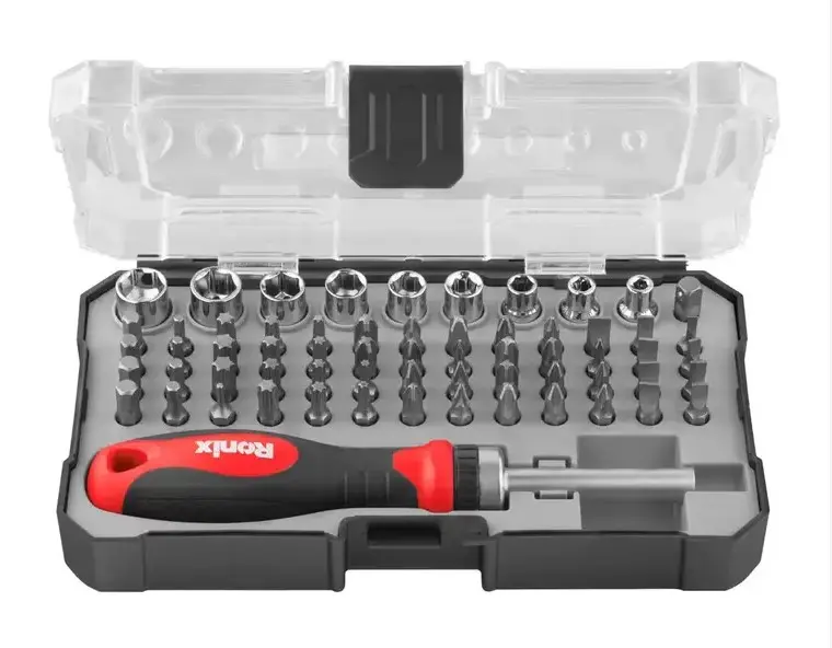 [RH-2716] RONIX Jeu d'embouts de tournevis (64 pièces) RH-2716