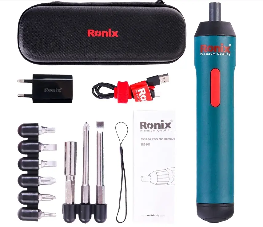 Ronix cordless screwdriver 3.6V 1.8N.m model 8591