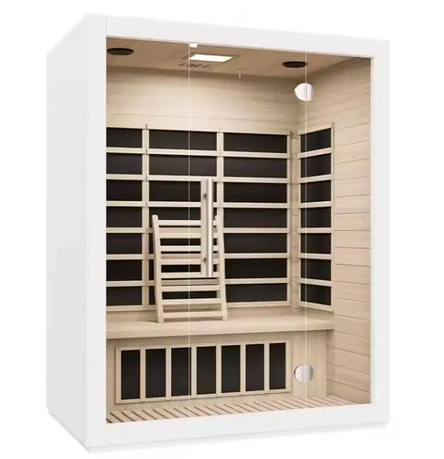 Infrared sauna for 3 people, cedar wood, 2200W