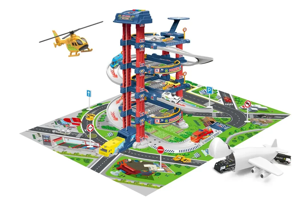 [CJ-1664545] Six/Six/Zero City/Large Garage with accessories