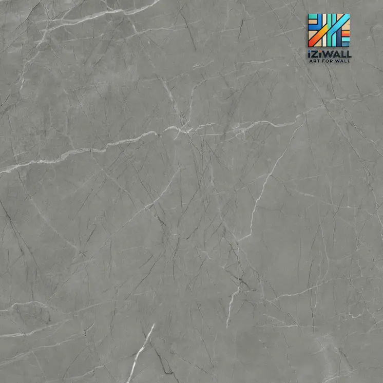 [P22*600*2600*4mm] SPC PANNEAU EFFET MARBRE GRIS FONCE 600*2600*4mm