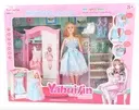 [CJ-1300230] Sweet House Ilona doll dressing set with music and light