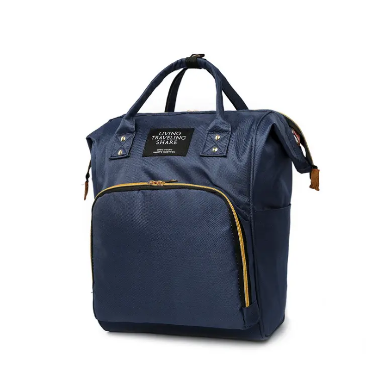Multi-pocket bag. Can be carried as a backpack or by hand.