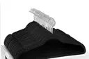 [PACK20] Set of 20 non-slip black velvet hangers