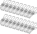 [PINCE30] Set de 30 pinces en acier inoxydable - 6 cm