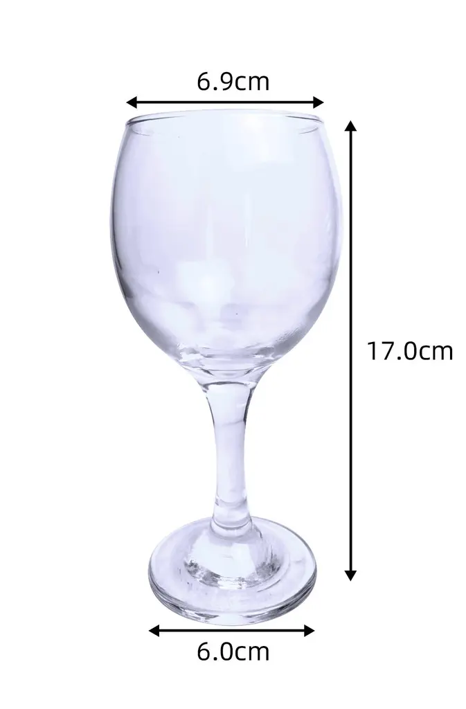 Set de 6 petits verres à vin 296 ml
