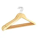 Set of 8 wooden hangers