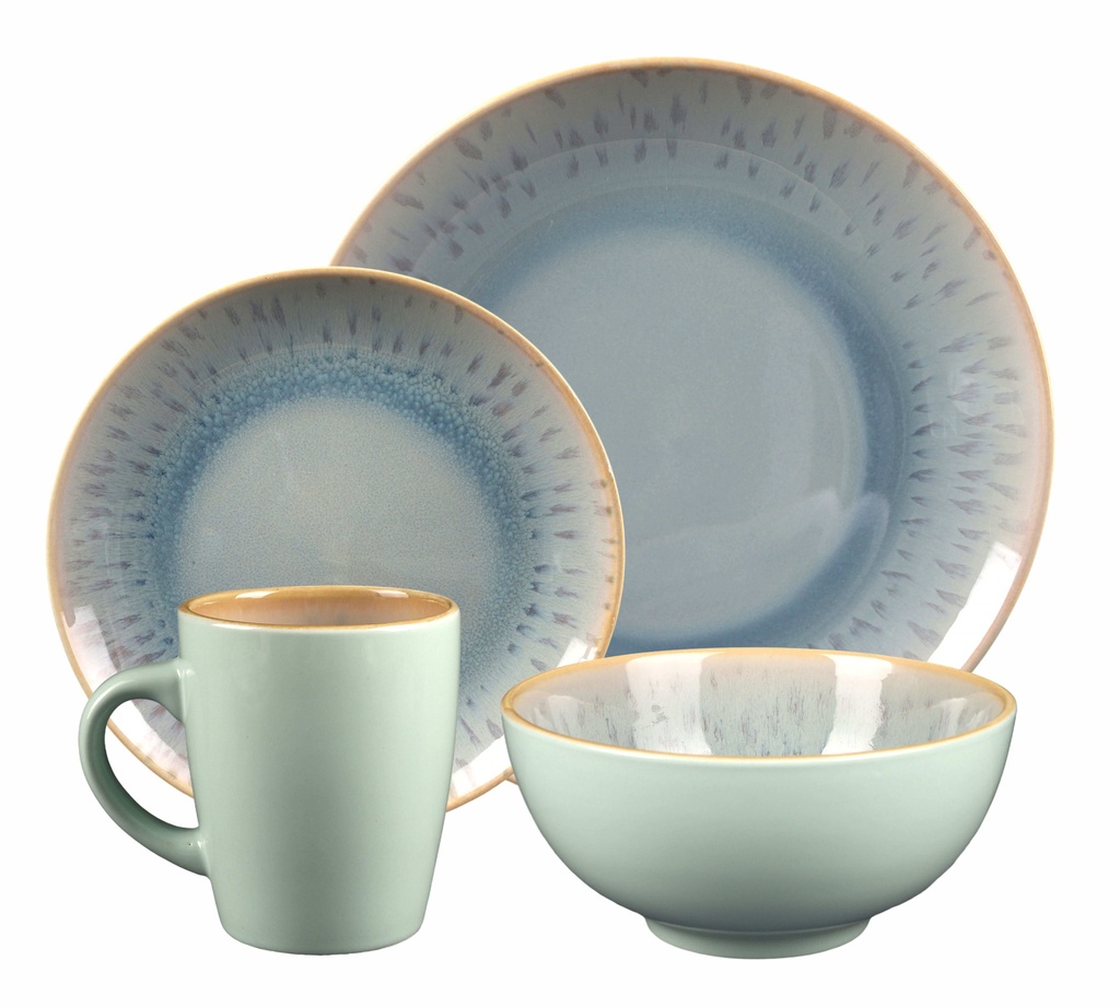Blue tableware set