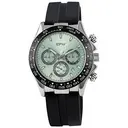 [VERT K7014-18] Montre chronomètres, Cadran Vert ou Gris. (Fond Vert)